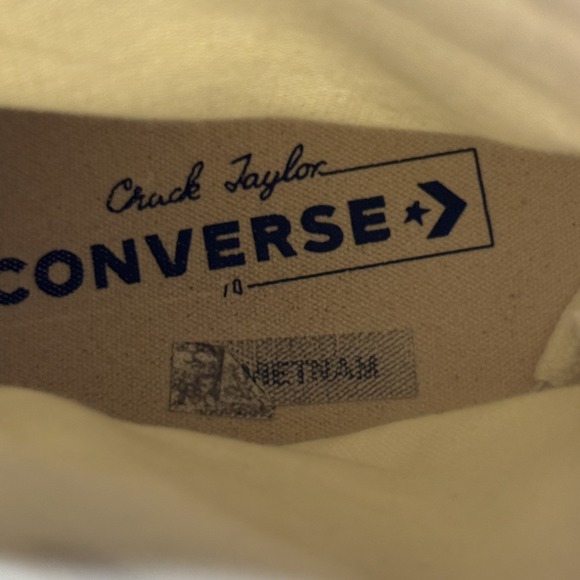 Converse Chuck Taylor AT-CX Hi Top Sneaker Boot A02778C Vintage White Mens 11 - Picture 12 of 13
